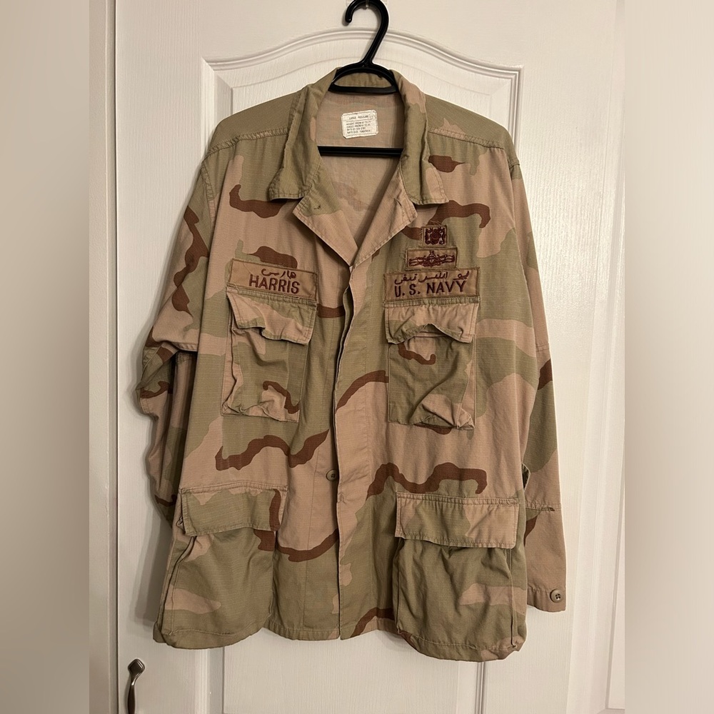 US Navy Desert Storm Military Jacket